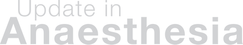 Update in Anaesthesia logo grey